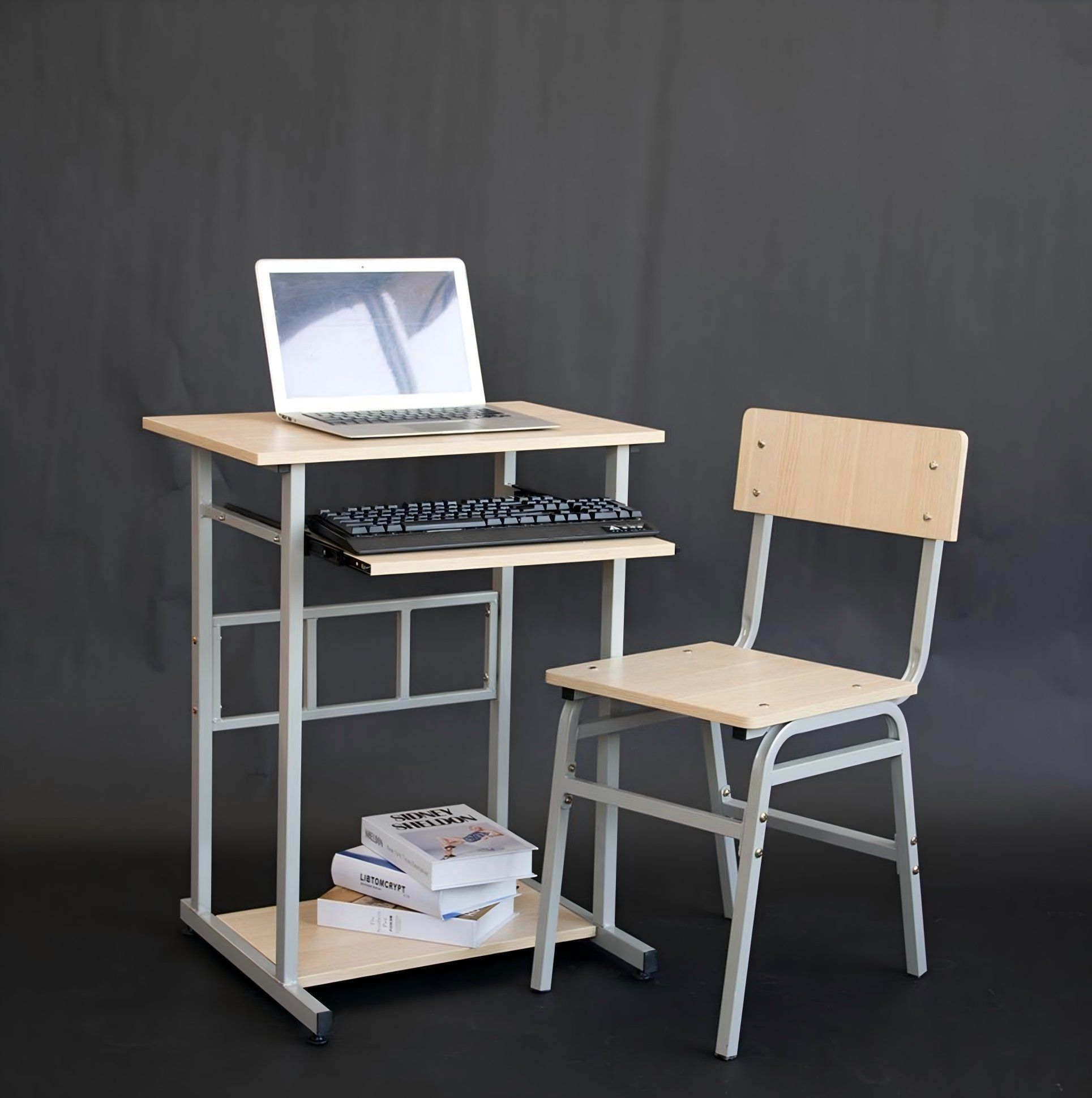 OEM/ODM Modern Metal School Multi Media Computer PC Lab Student Self-Study Desk