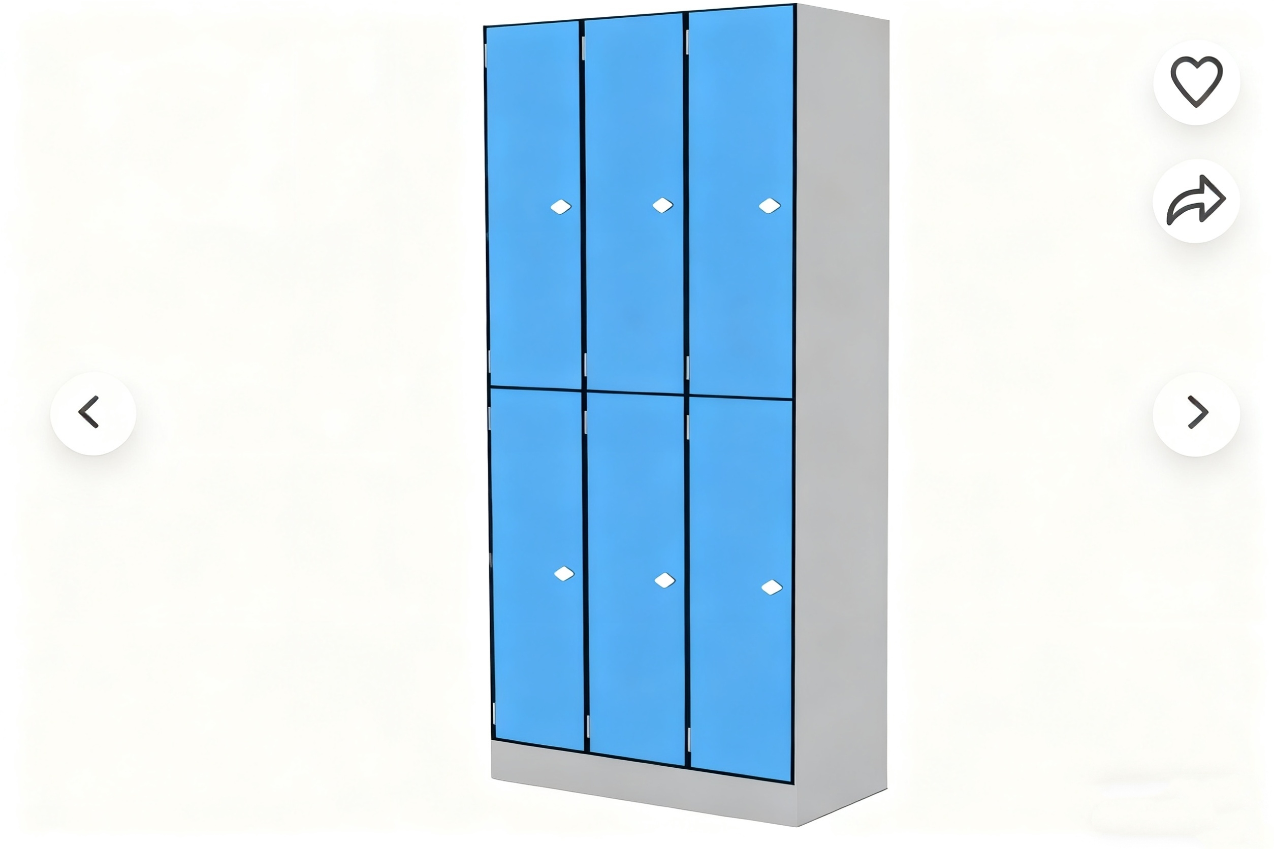 Vibrant Wood Laminate Lockers for Schools and Libraries