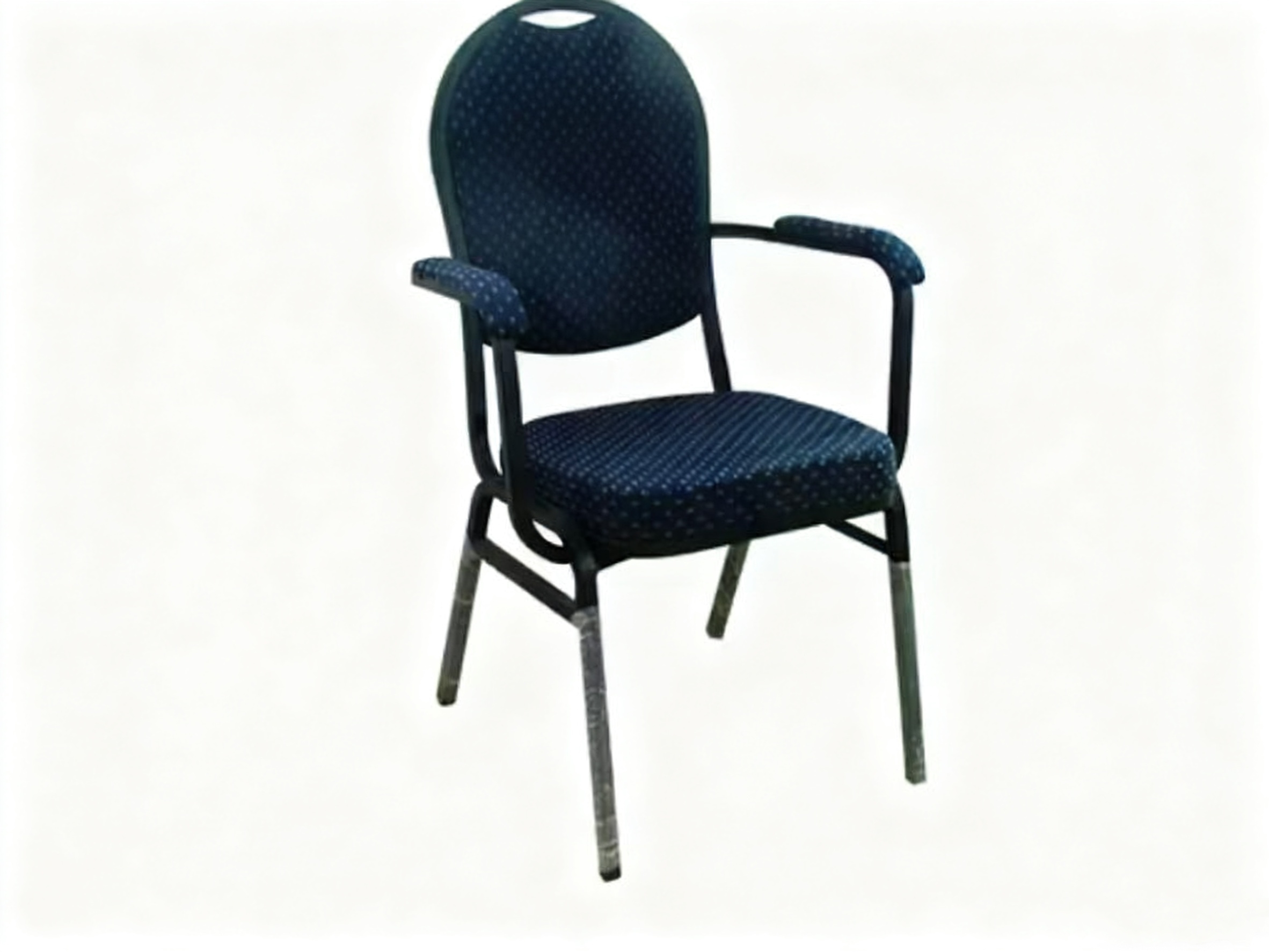 Galaxy School Furniture Stackable Armless Visitor Chair with Office Chair Caster