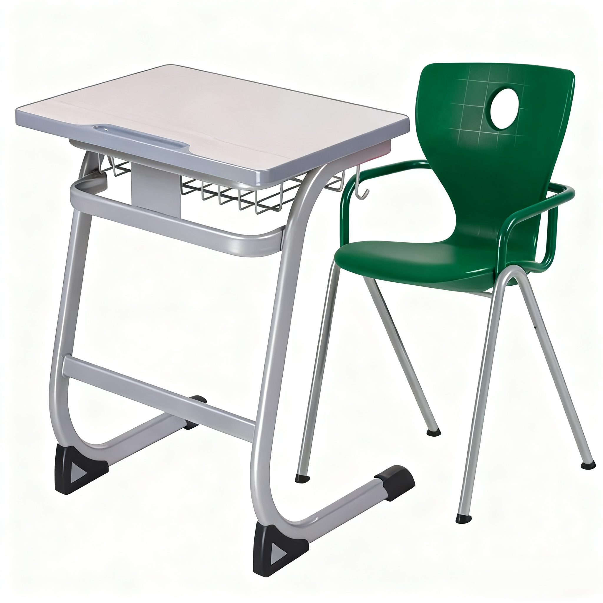School Furniture Manufacture Student Desk and Chair with Cheap Price