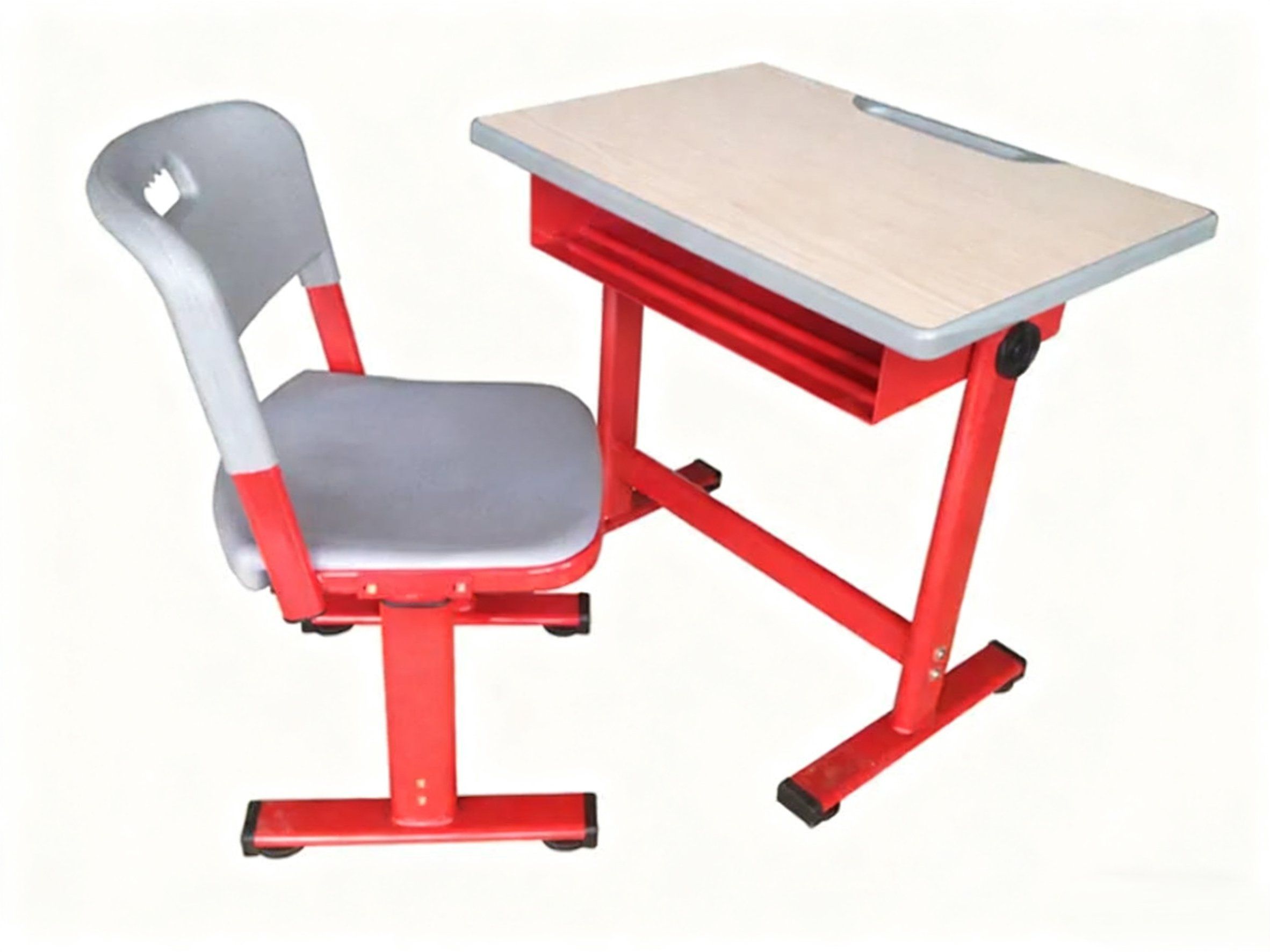 School Single Desk Chairs for Kids Wood Table Chair Set Enducation Furniture
