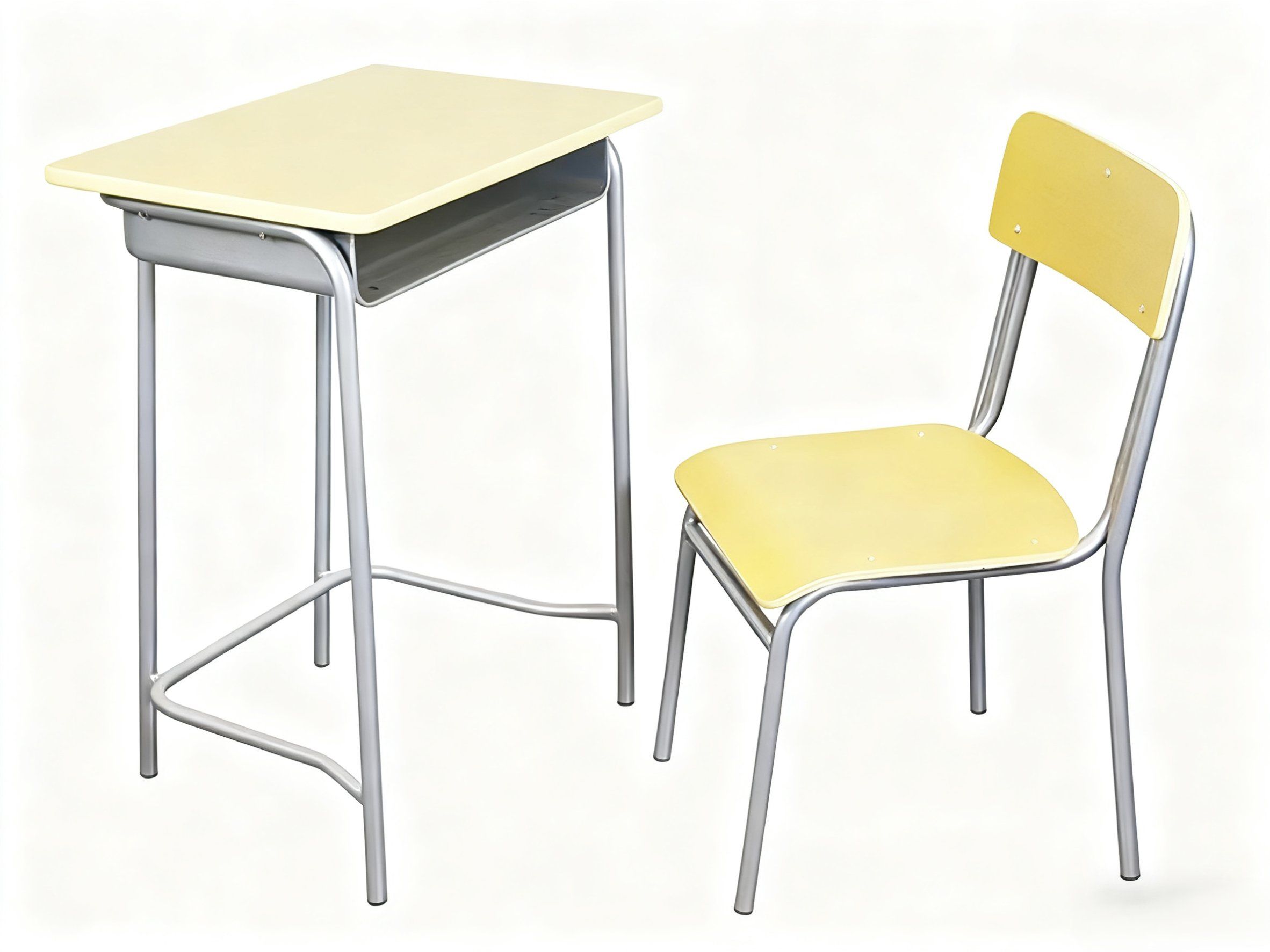 Classic School Furniture Classroom Single Desk and Chair