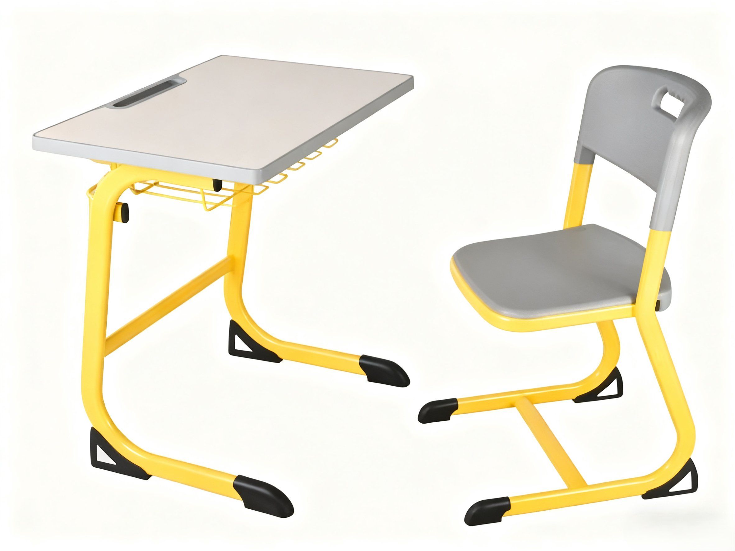 Ergonomic Modern Classroom Desk and Chair Set for Students