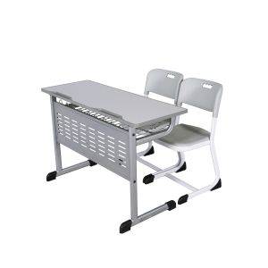 Customizable Two Seater School Furniture Student Desk for OEM ODM Cmt Service