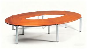 Versatile School and Office Furniture Meeting Table with Seating