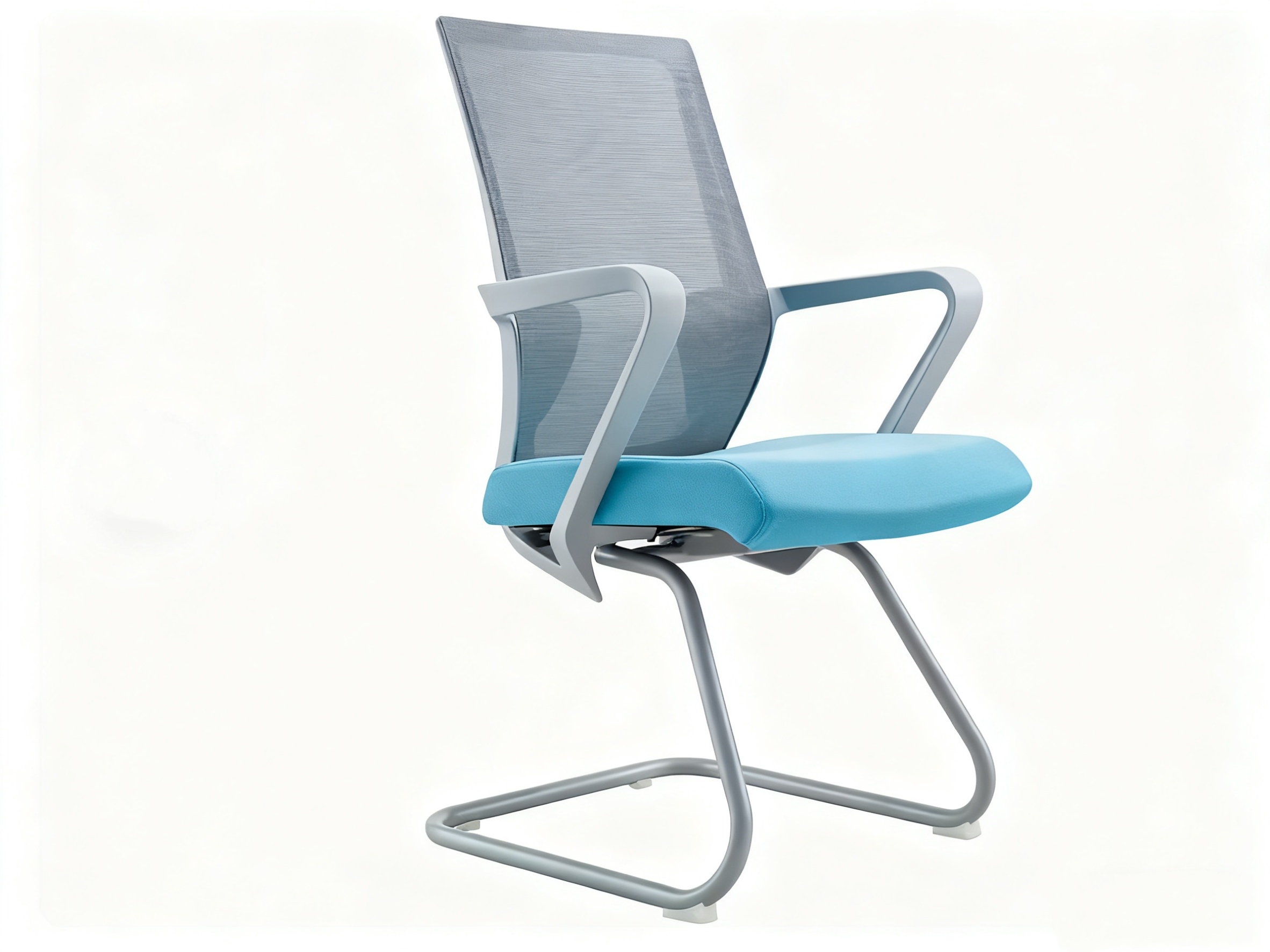 Boosted Comfort Metal Base Padded Seat Meeting Chair TF66