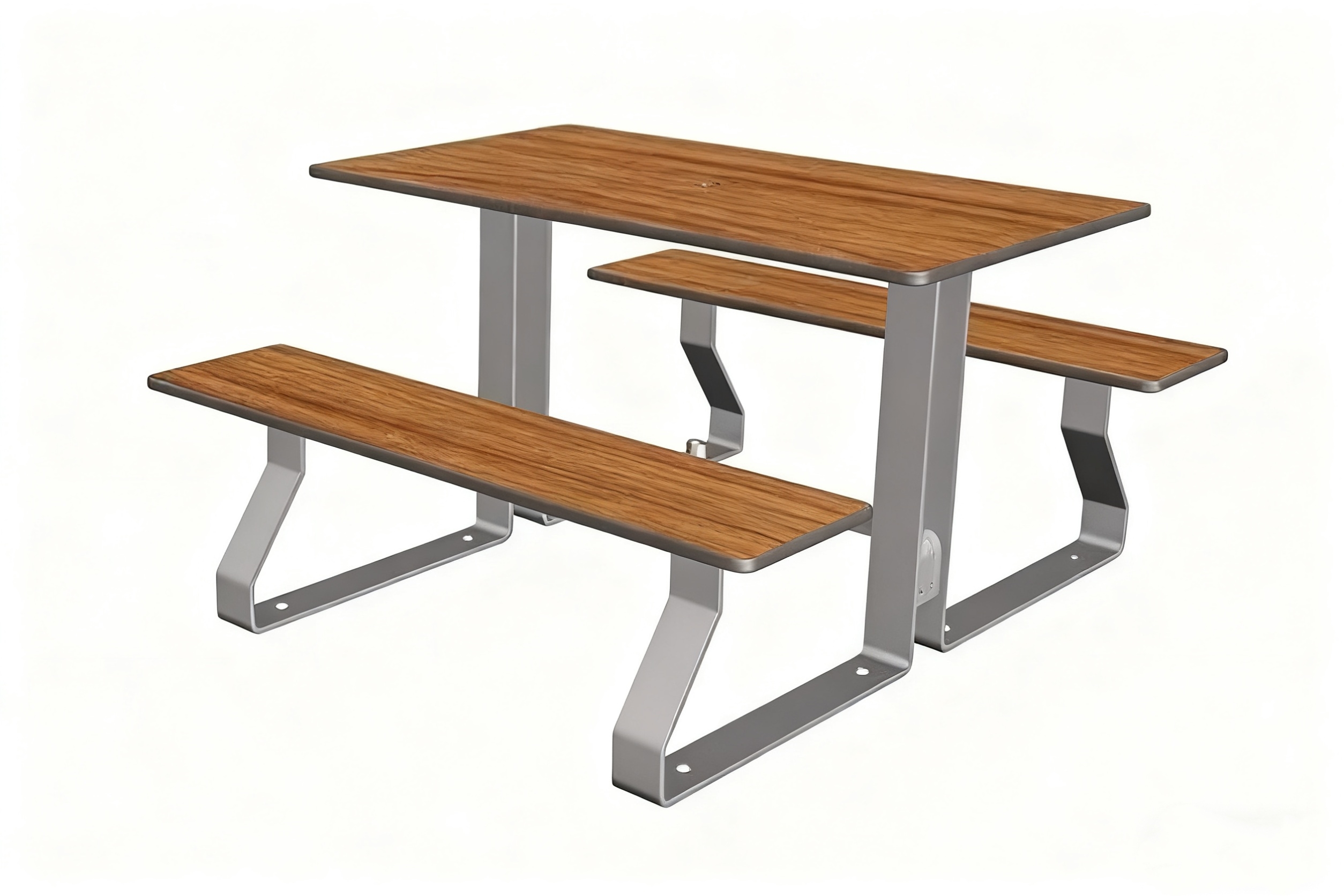 Galaxy School Furniture Stackable Wood Dining Table with Customizable Height