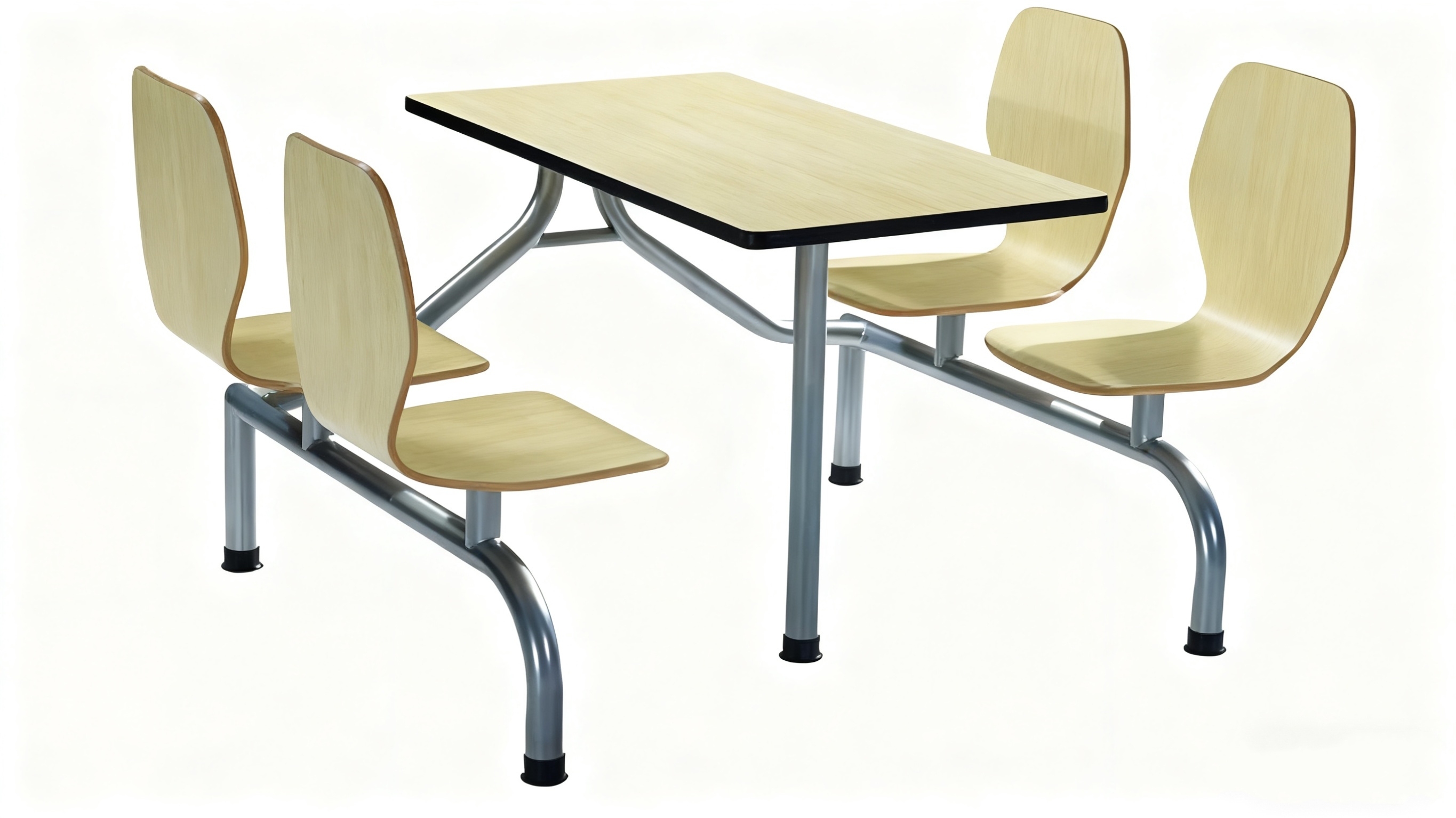 Powder Electrostatic Spraying Stackable Outdoor Indoor Cafe Table Chair Set