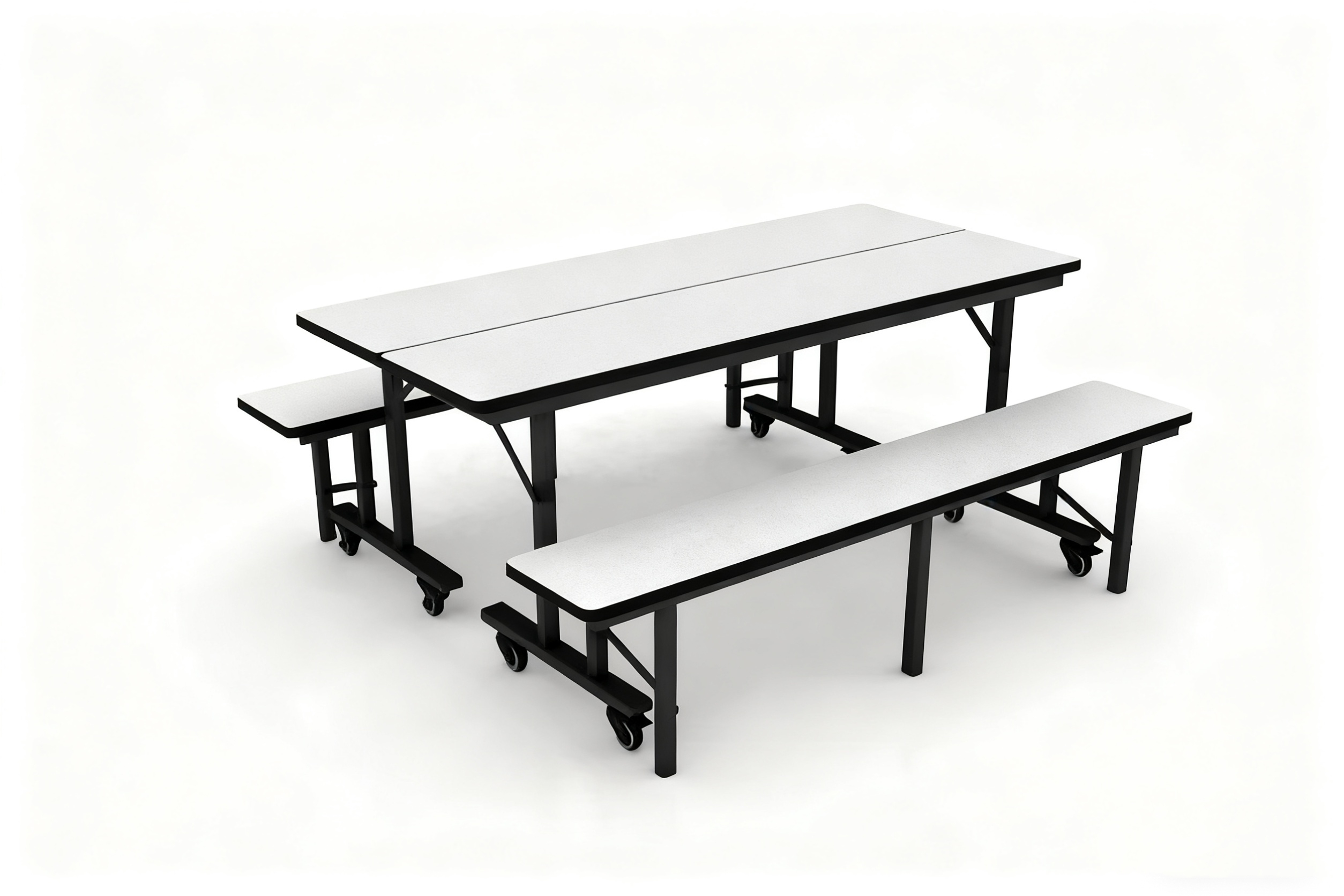 Galaxy School Furniture Stackable Dining Table Customizable Height Option