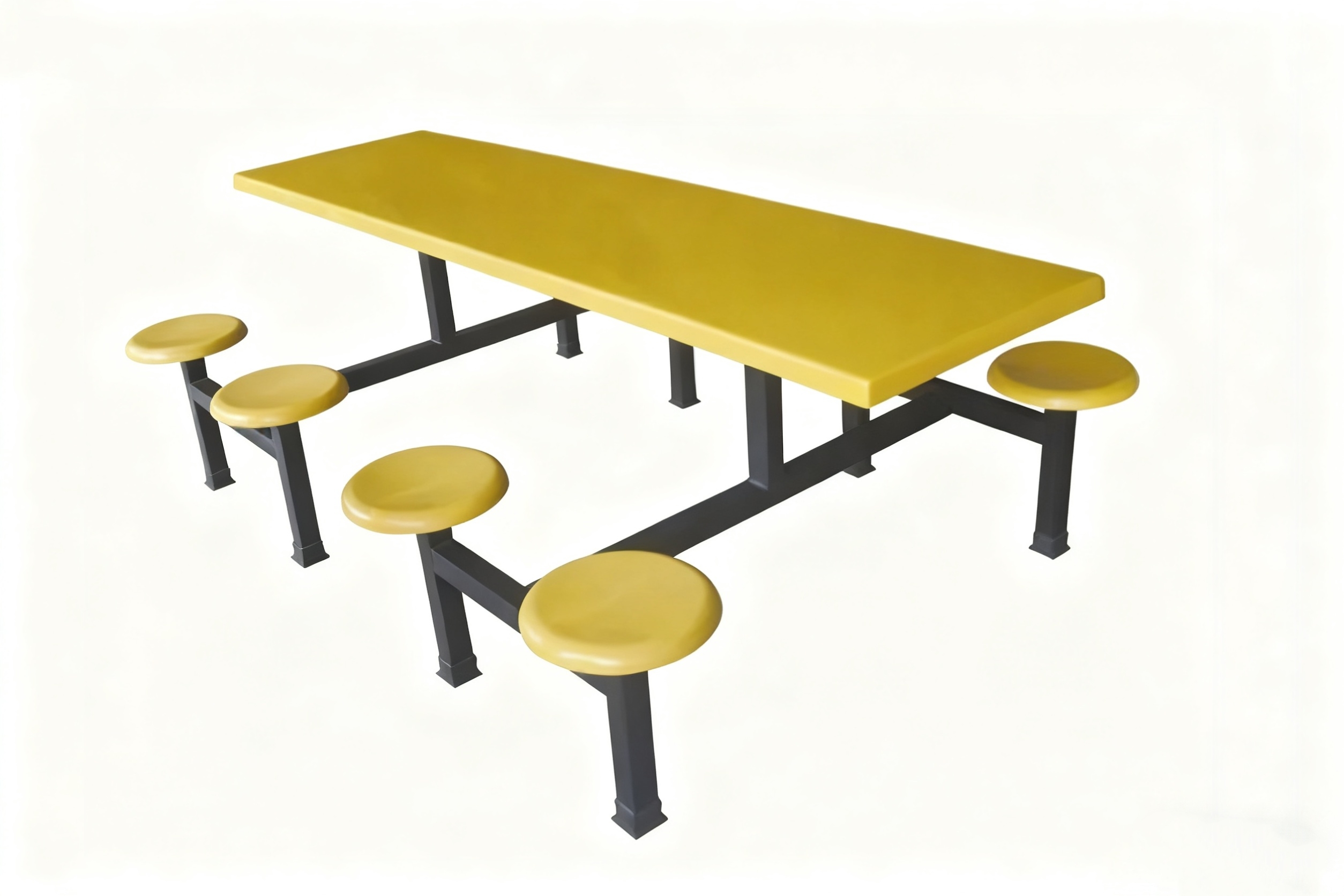 Adjustable Height Folding Table and Stool Set for Restaurants